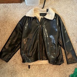 Mens leather jacket